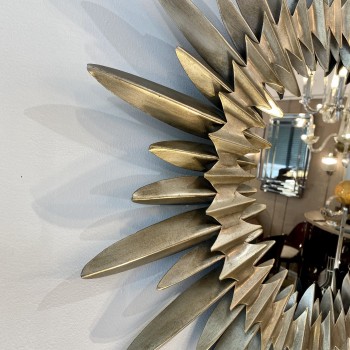 Miroir soleil en metal... 2