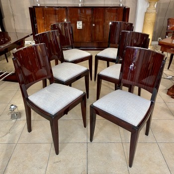 Suite de 6 chaises en... 2