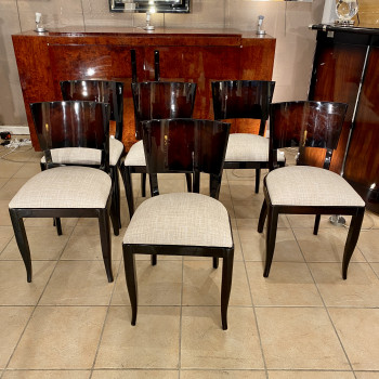 suite de 6 chaises en...